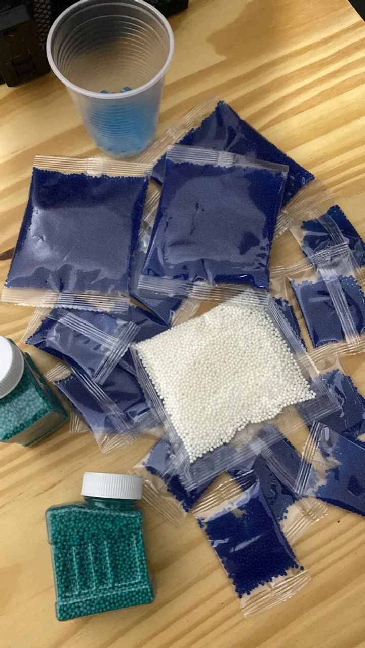 Kit de bolinhas de gel para brincar