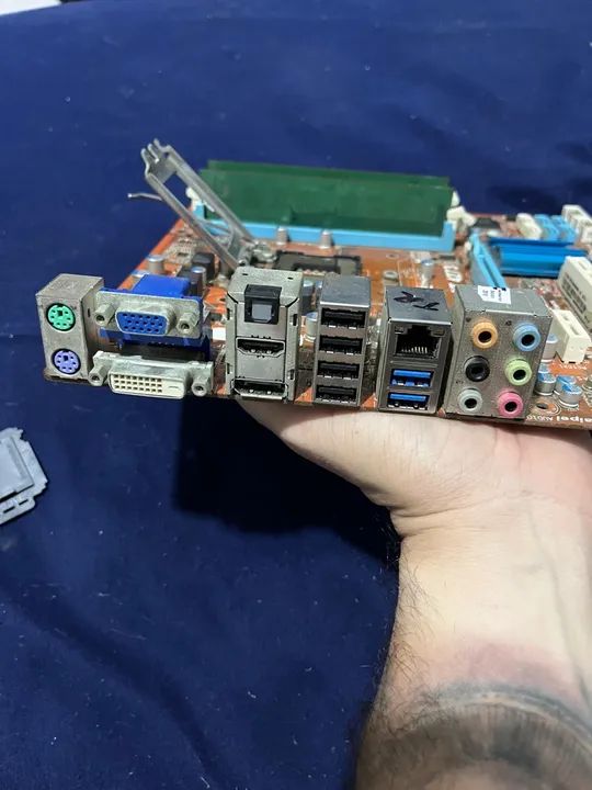 PLACA MÃE + VÍDEO + MEMÓRIA RAM - Foto 6