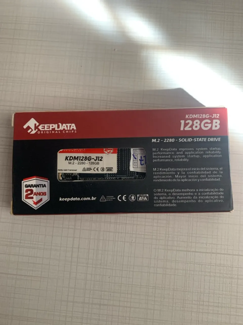SSD M.2 128GB Keepdata KDM128G-J12