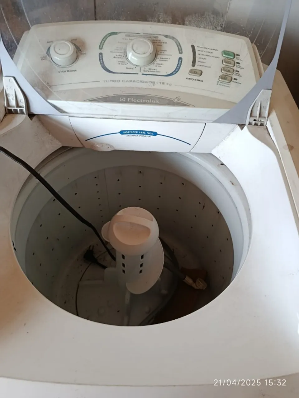 Máquina de Lavar Eletrolux 12Kg Turbo Capacidade