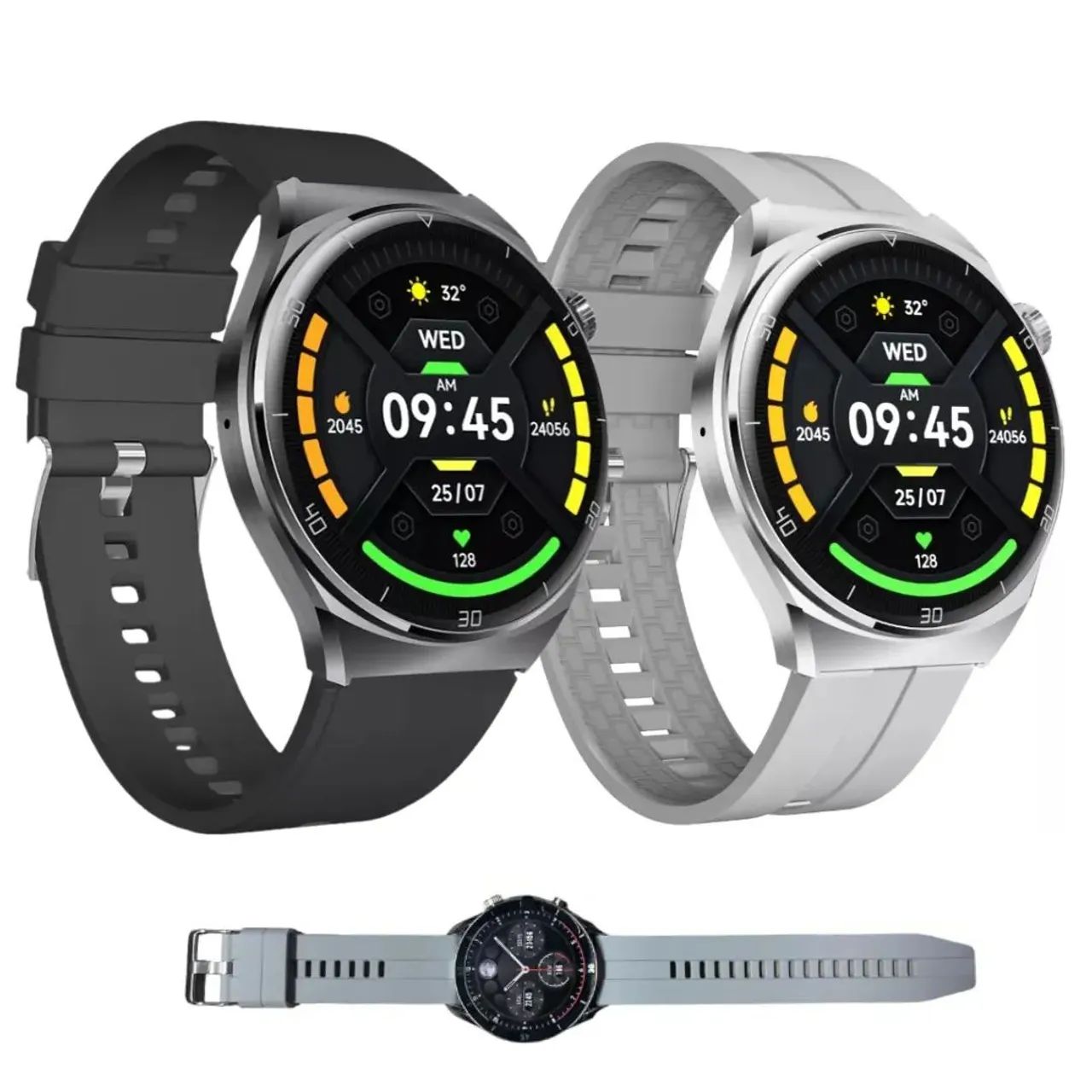 Smartwatch com Tela Colorida e Monitoramento de Frequência Cardíaca