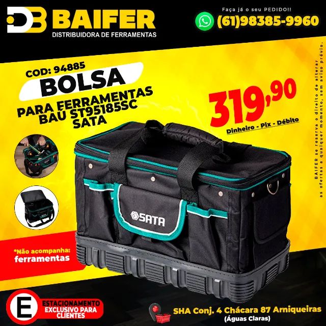 Bolsa Para Ferramentas Baú ST95185SC Sata