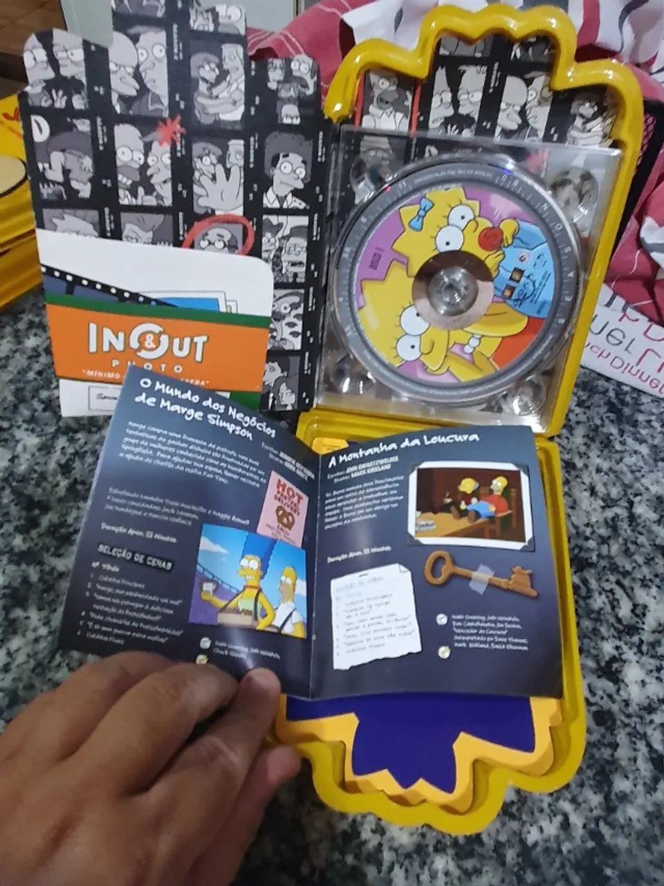 DVD Os Simpsons Oitava Temporada - Cabeça Maggie Original - Foto 5