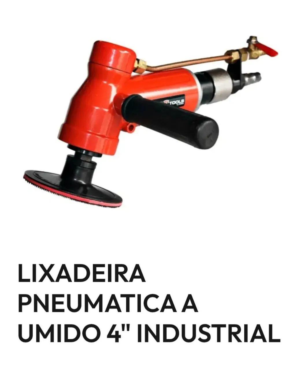 Lixadeira Pneumática a Úmido 4" Industrial