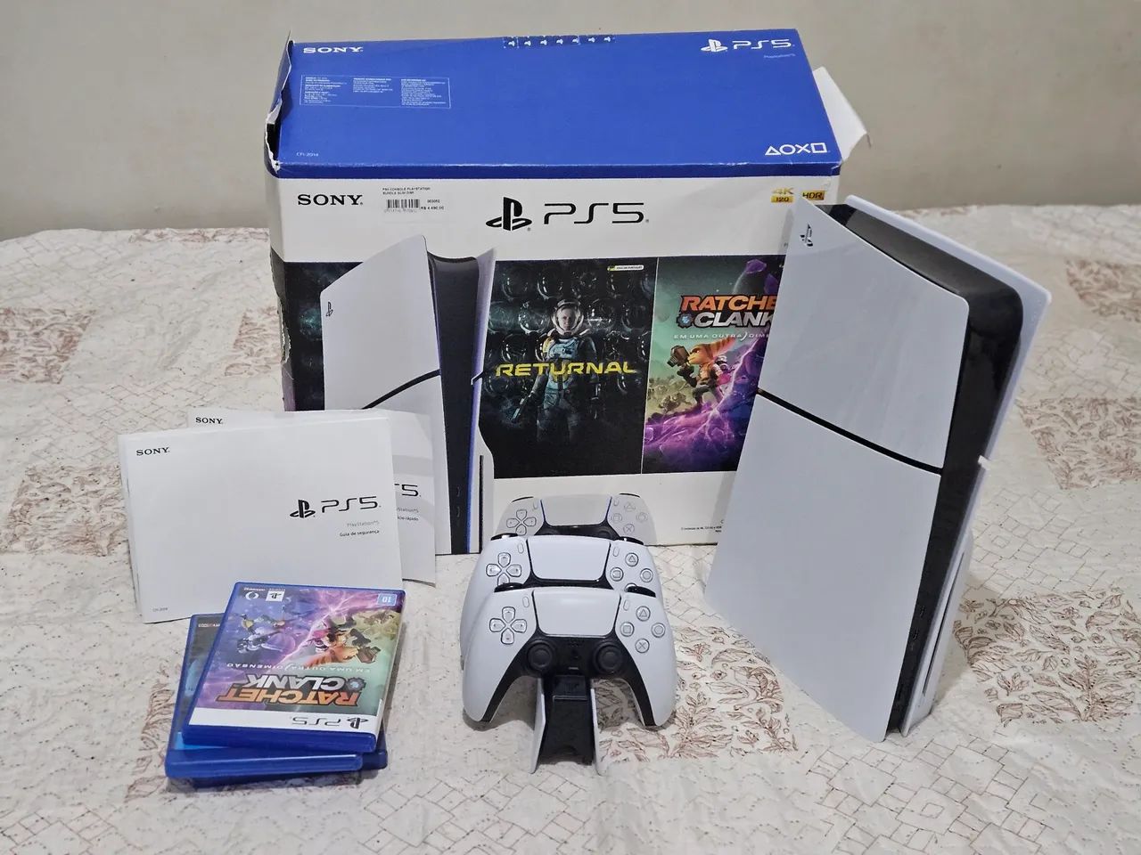 Vendo ps5 slim 6 meses de uso - Foto 4
