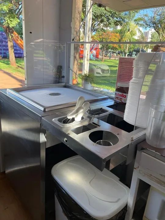 Sorveteria Trevisan Sorvete na chapa - Praça da bicicleta  - Foto 5