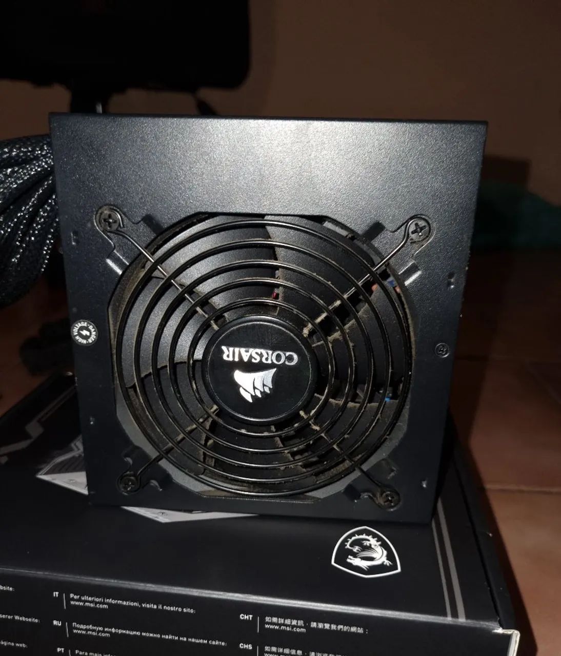 Fonte Corsair CX550 - seminovo  - Foto 3