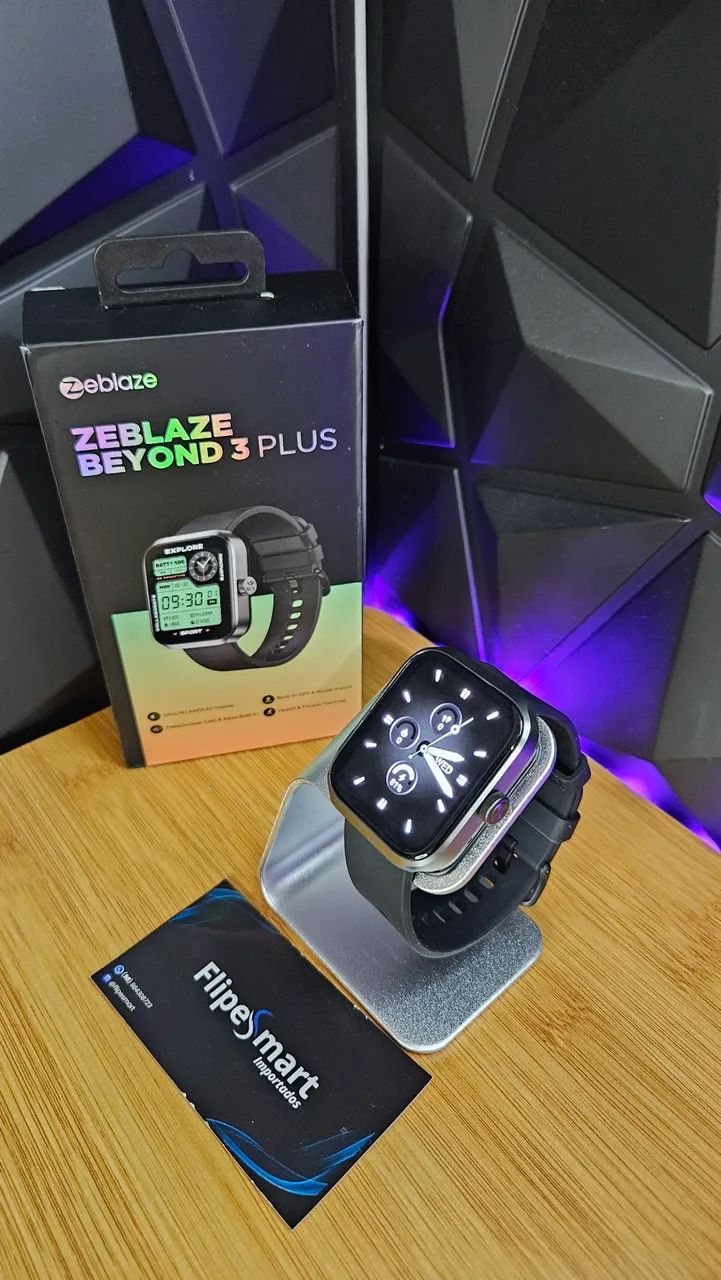 Smartwatch Zeblaze Beyond 3 Plus+Garantia(Novo) - Foto 3