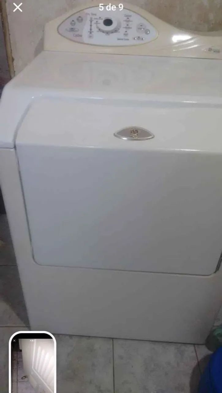 Secadora a gás...maytag...18 kg