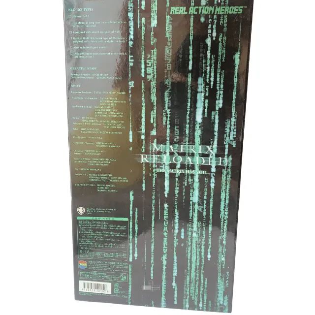 Neo Matrix Reloaded Real Action Heroes  Dx Type Medycom Toy - Foto 5