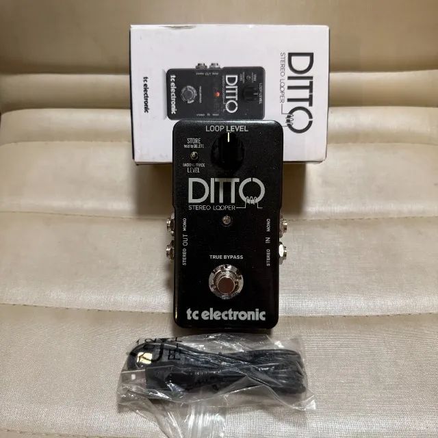 Pedal Tc Electronic Ditto Stereo Looper - Praticamente sem uso , na caixa!!