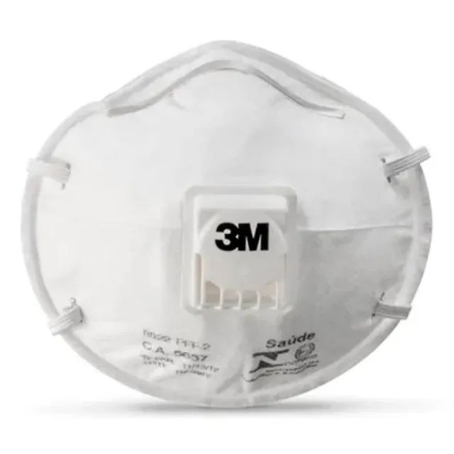 KIT COM 8 RESPIRADORES 3M PFF2 8822