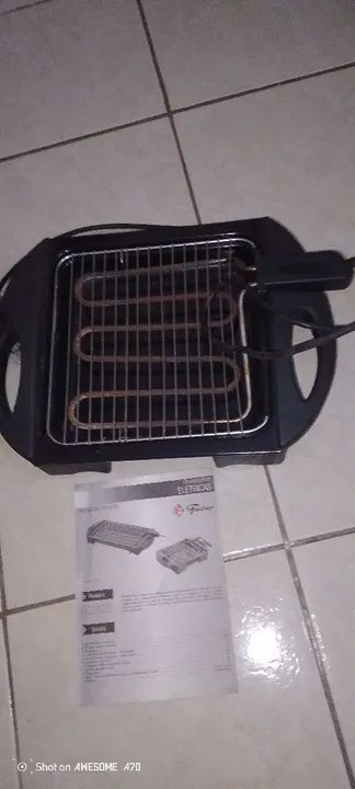 Churrasqueira Elétrica Swift Grill para Camping - Foto 2