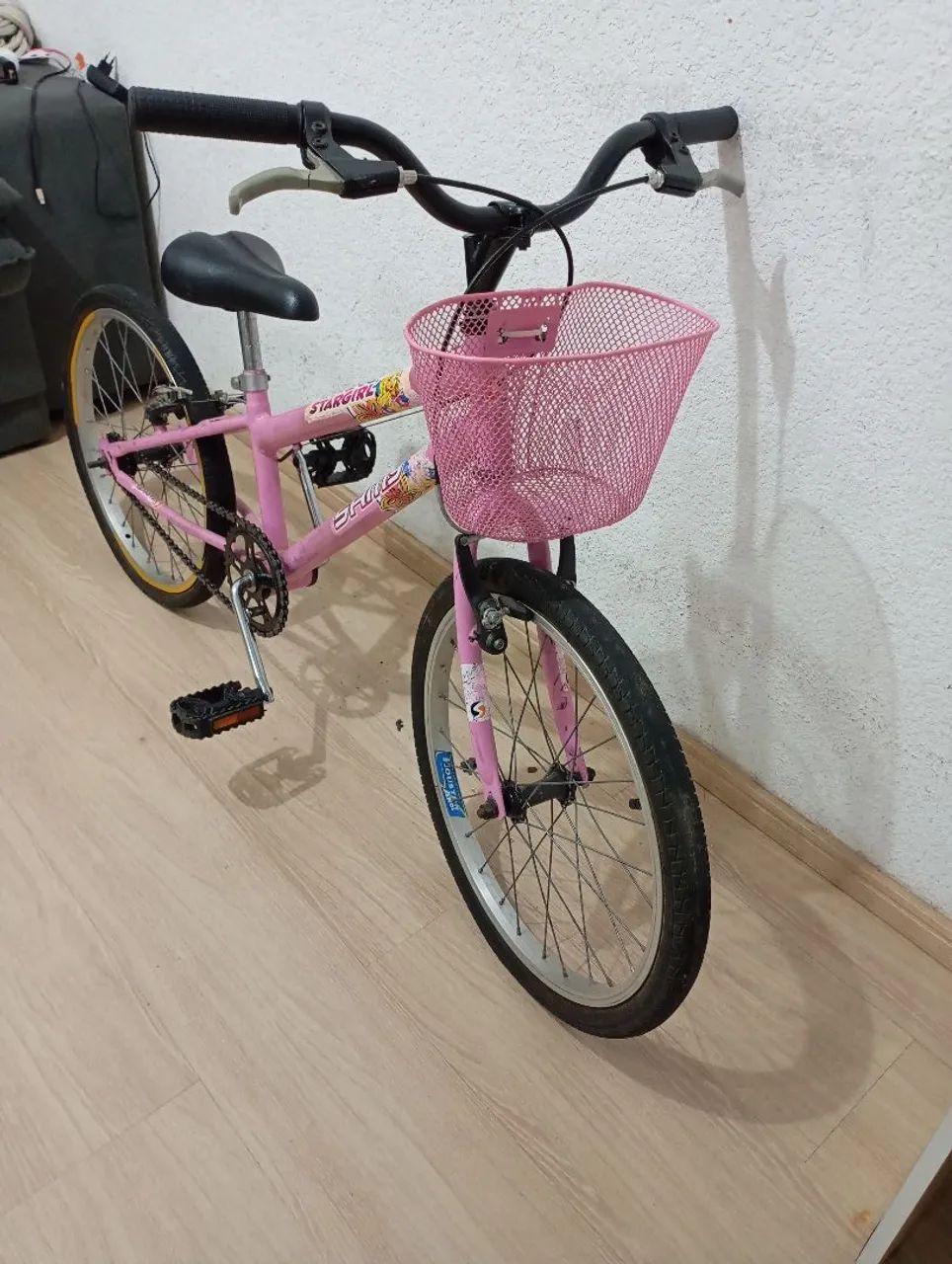 Bicicleta Infantil Aro 20 Rosa Stargirl - SAM'S - Foto 2