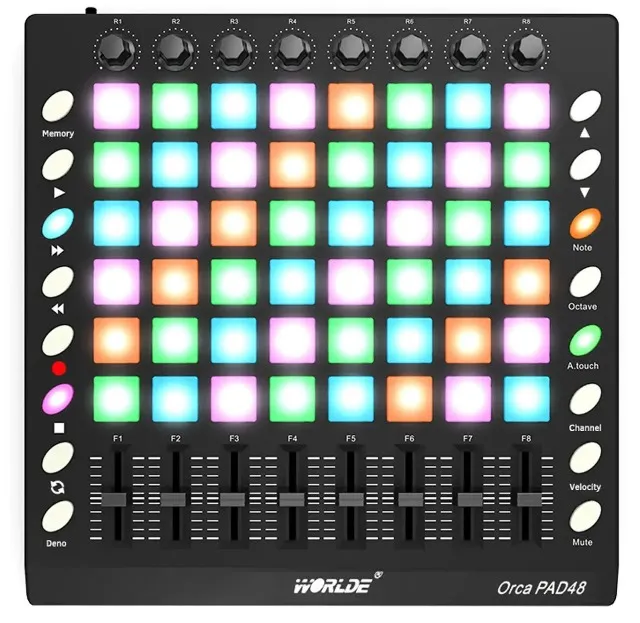 Controlador MIDI Orca-Pad48