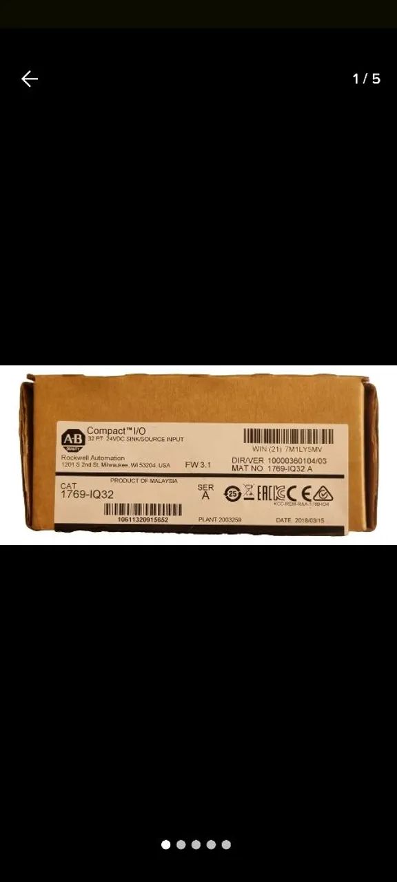 Compact I/O Input Module 1769-IQ3264330302140546120