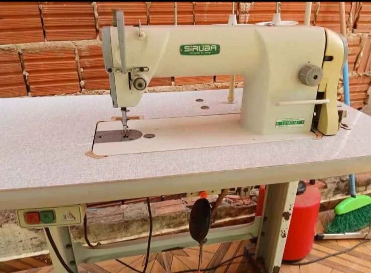 3 Máquina de Costura Industrial MAQI, Bracob e Siruba