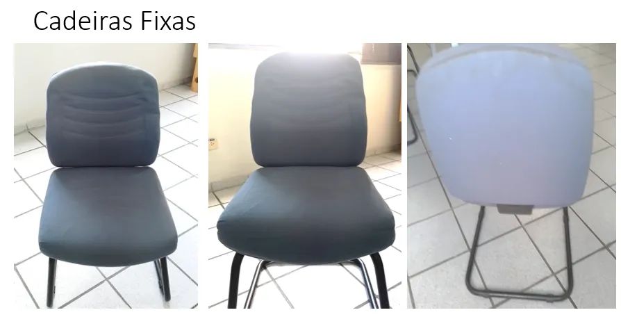 Cadeiras Fixas para Escritório