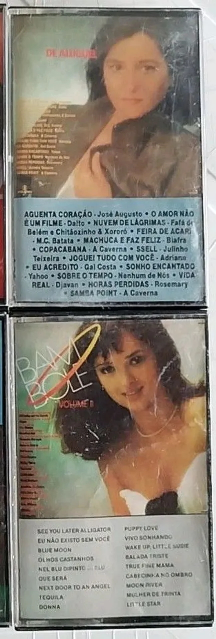 Fitas cassetes - K7 Novelas