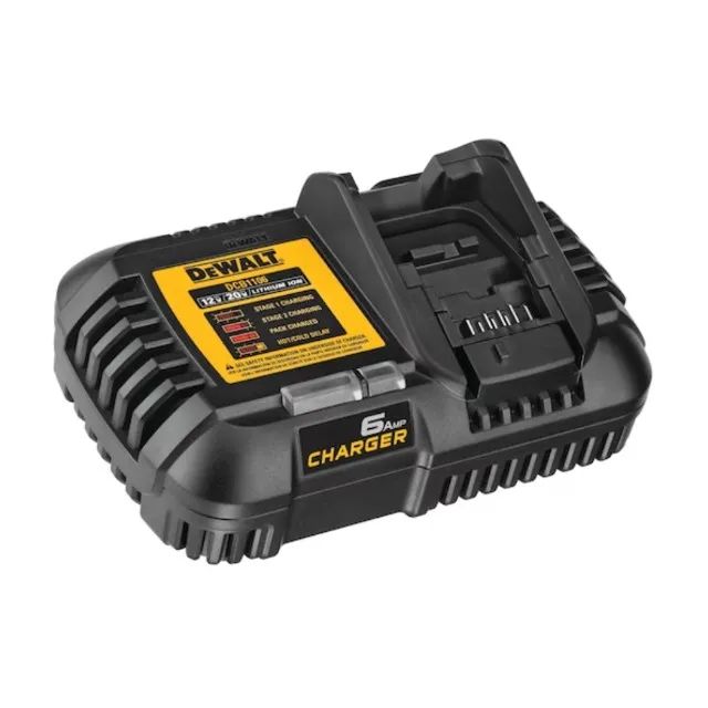 Carregador Rápido de Baterias 12V 20V 60V Max* 6Ah 127V Dewalt DCB1106-BR