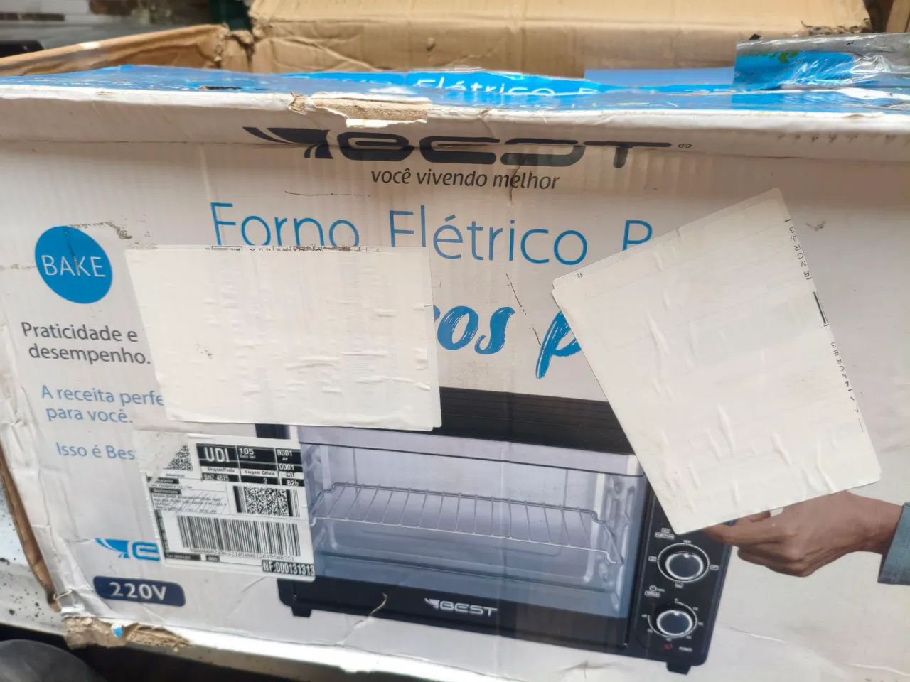 Forno Elétrico Best 35L - Novo - Foto 2