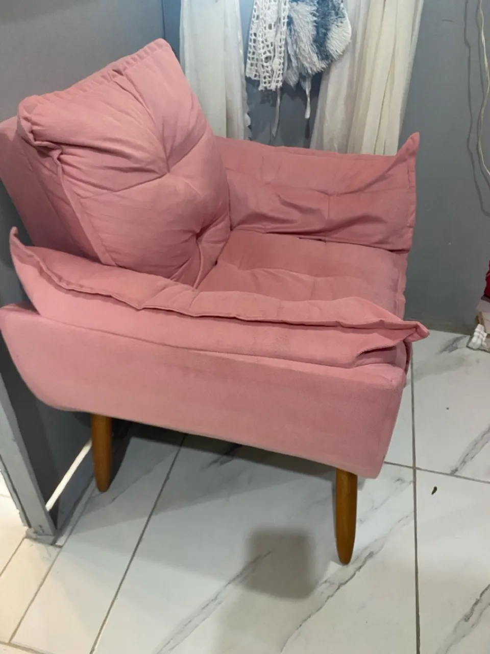 Poltrona rosa