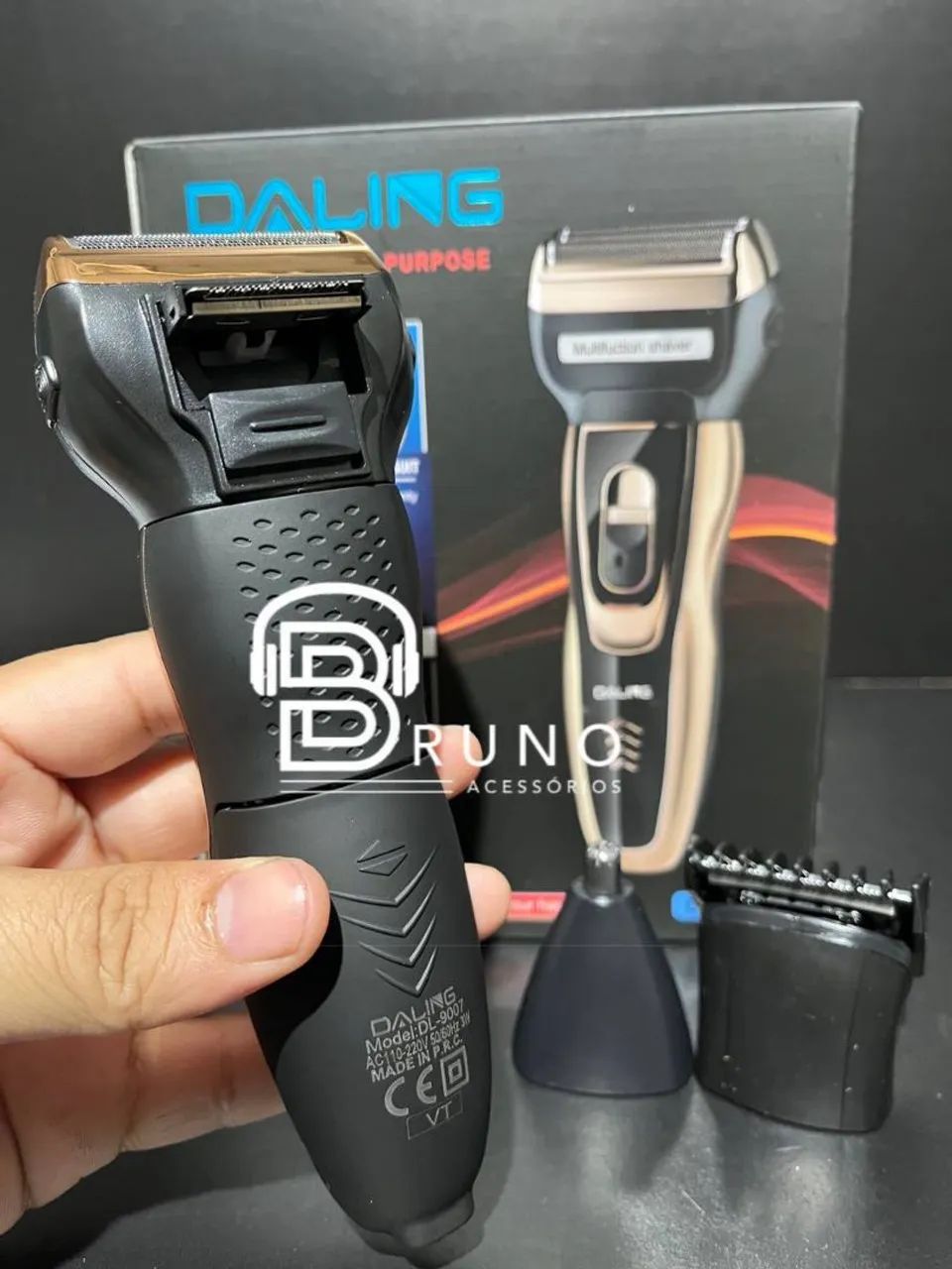 Máquina De Barbear 3 Em 1 Daling  - Foto 3