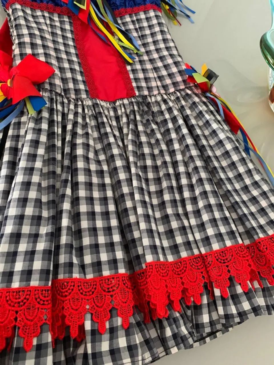 Vestido de Festa Junina Infantil - Foto 2