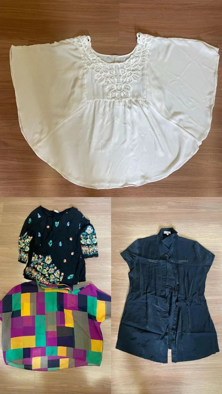Vendo 25 peças de roupas, semi novas e algumas sem uso. - Foto 3