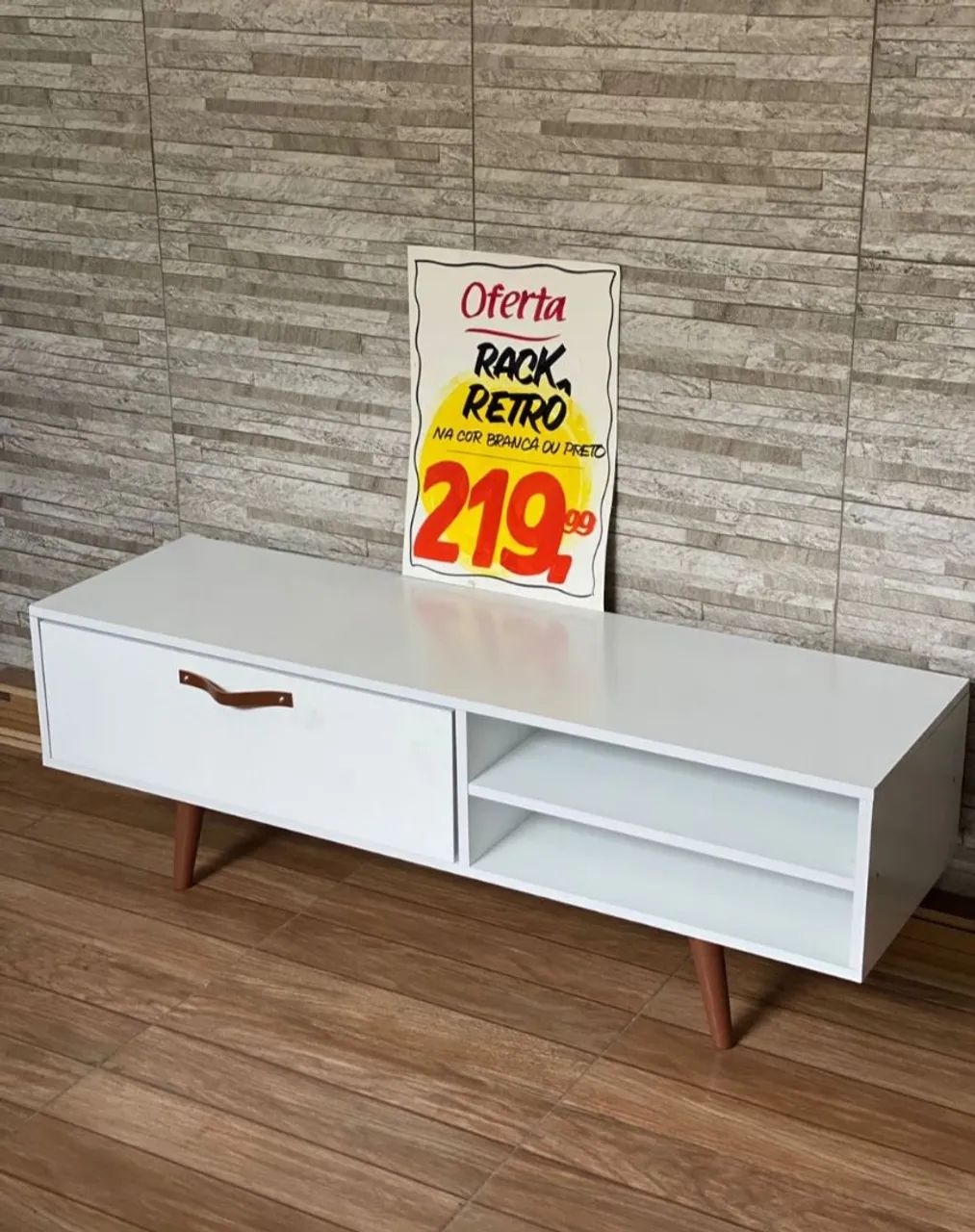 Rack Retro para TV - Novo! - Foto 3