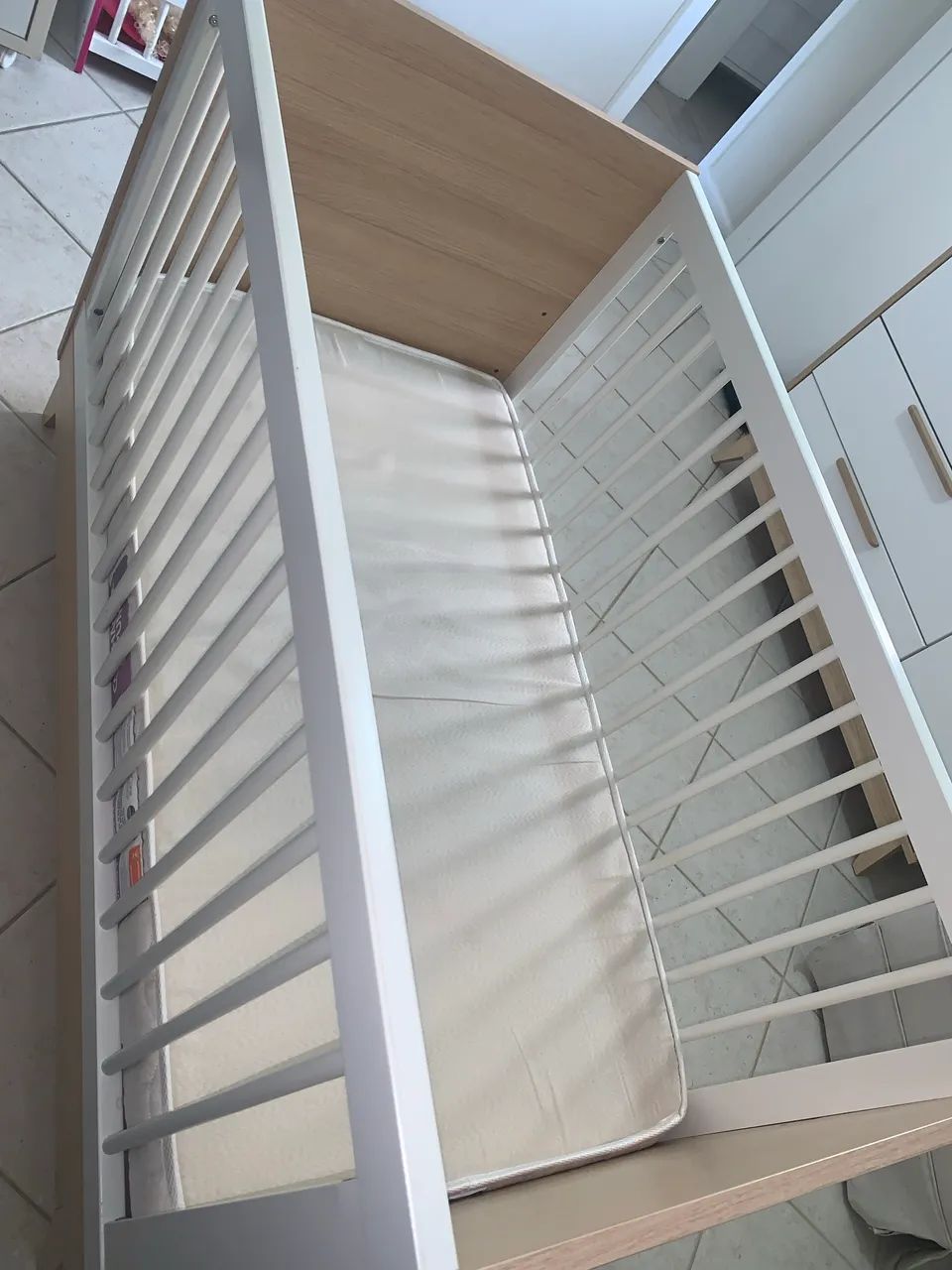 Berço infantil com colchão 64341731369857121