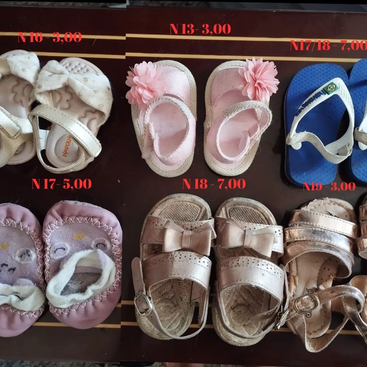 Sapatinhos de Bebê - Diversos Tamanhos e Modelos! - Foto 2