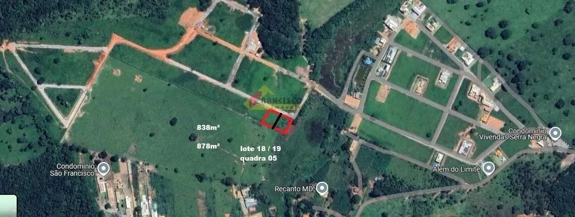 Lote em Condominio à venda, Condomínio Vivendas da Serra Negra - SAO SEBASTIAO DO OESTE/MG