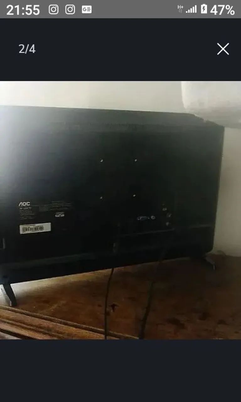 TV AOC 24 polegadas em ótimo estado  - Foto 3