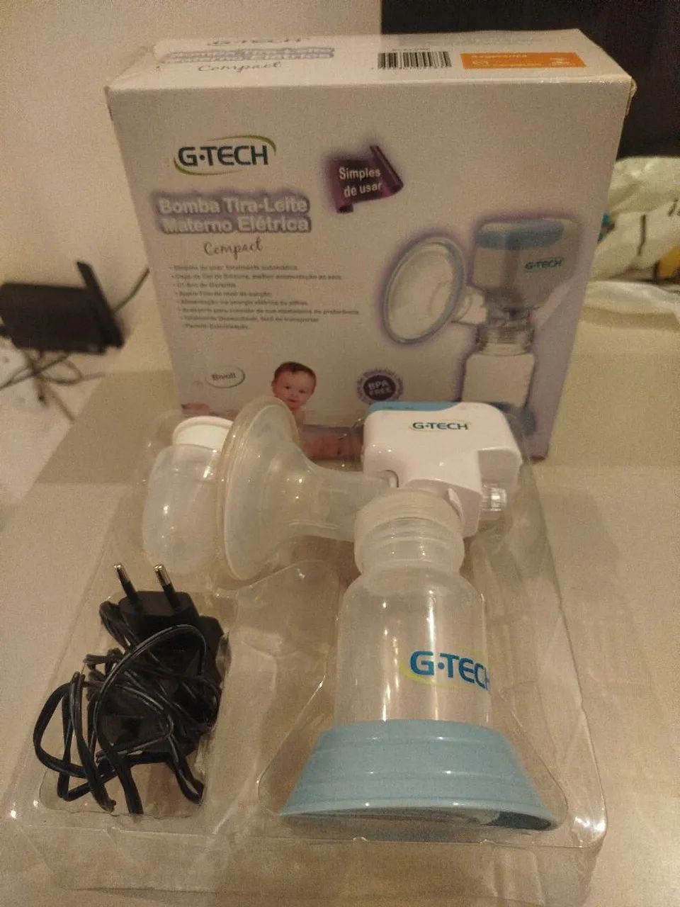 Bomba Tira-Leite Materno Elétrica G-Tech - Compact - Foto 2