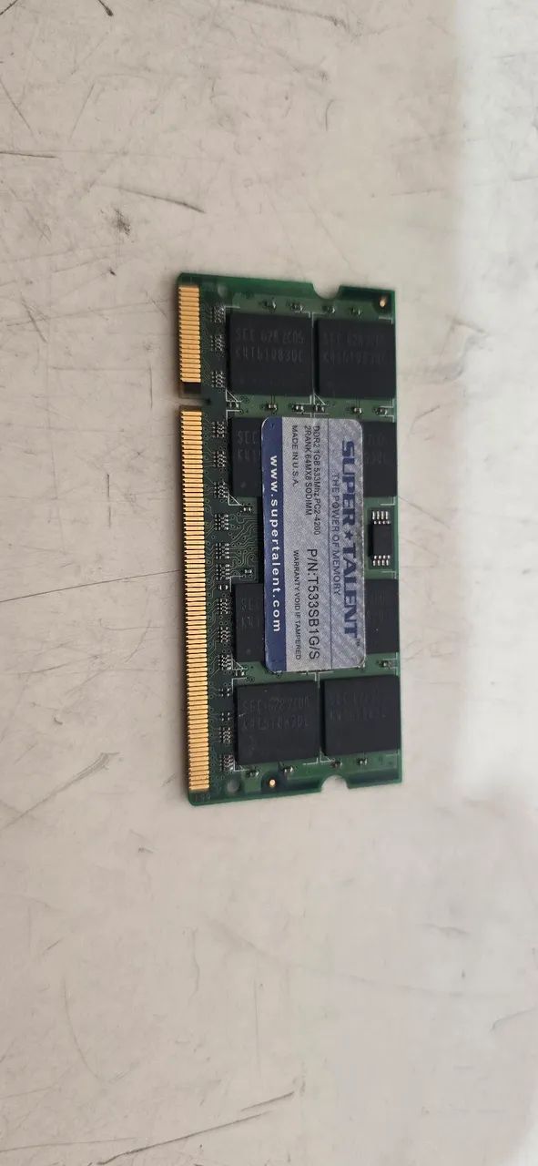 Memória DDR2 Notebook 1GB 
