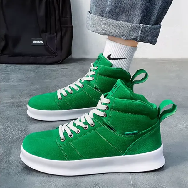 tênis cano longo street casual - no. 40