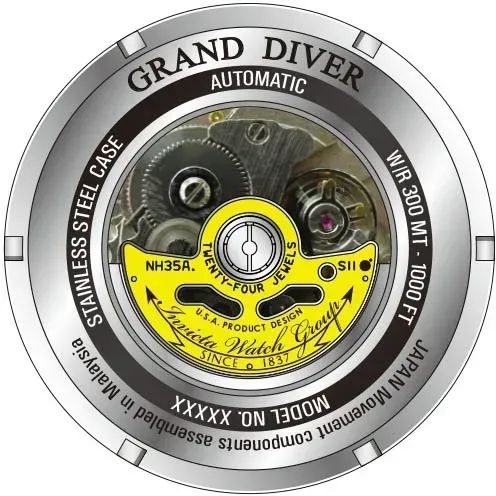 Relógio Masculino Grand Diver Men Automatico 39965 - Foto 4