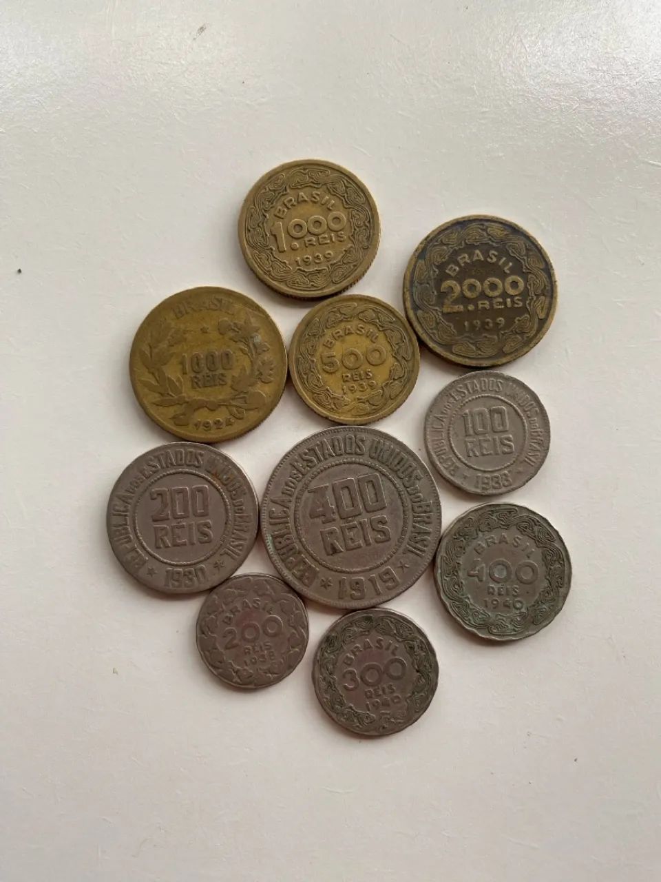 Moedas Antigas do Brasil