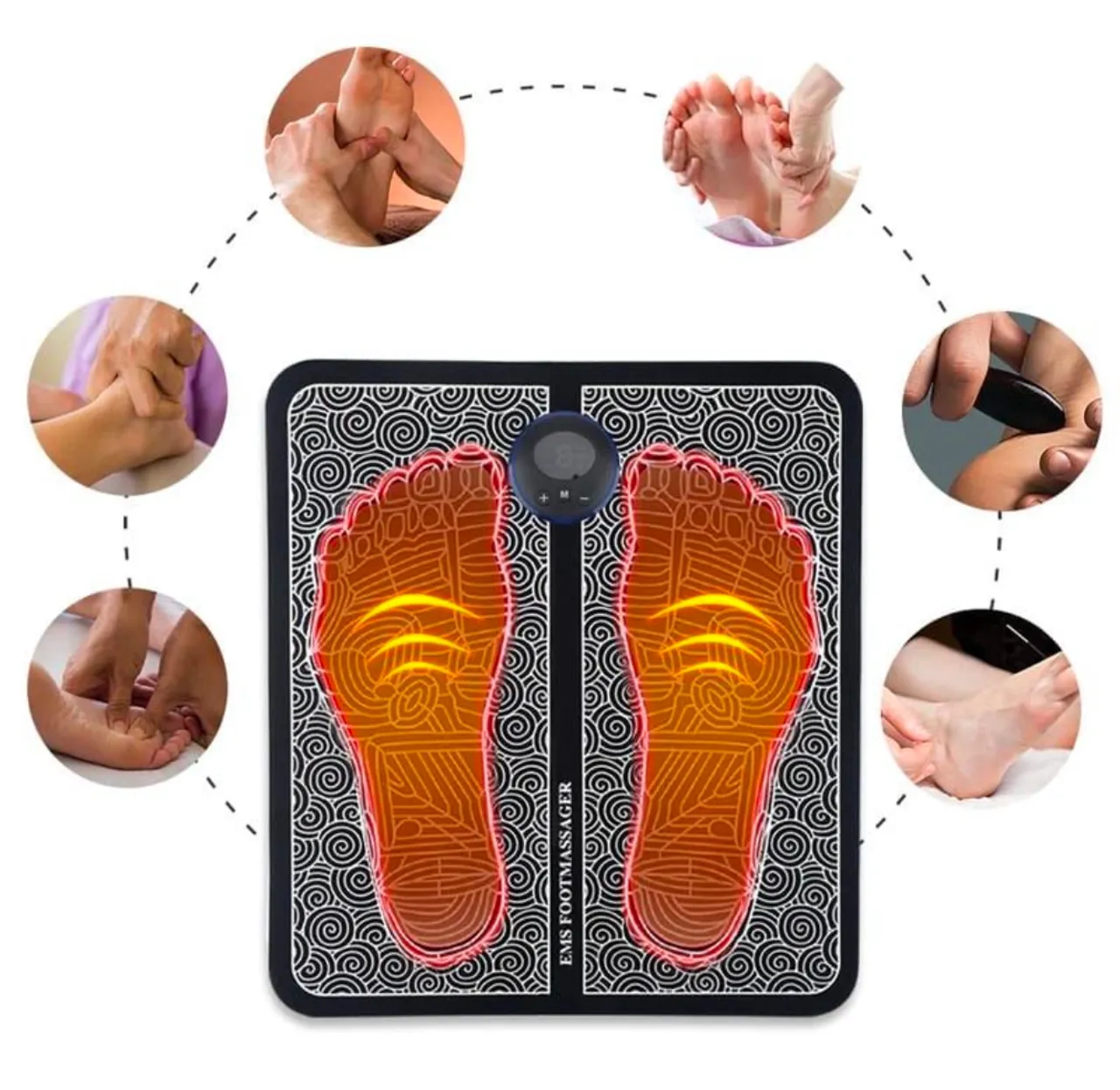 Massageador de pés elétrico