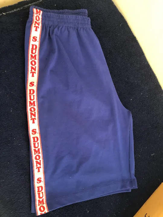 Shorts Santos Dumont Azul- uniforme
