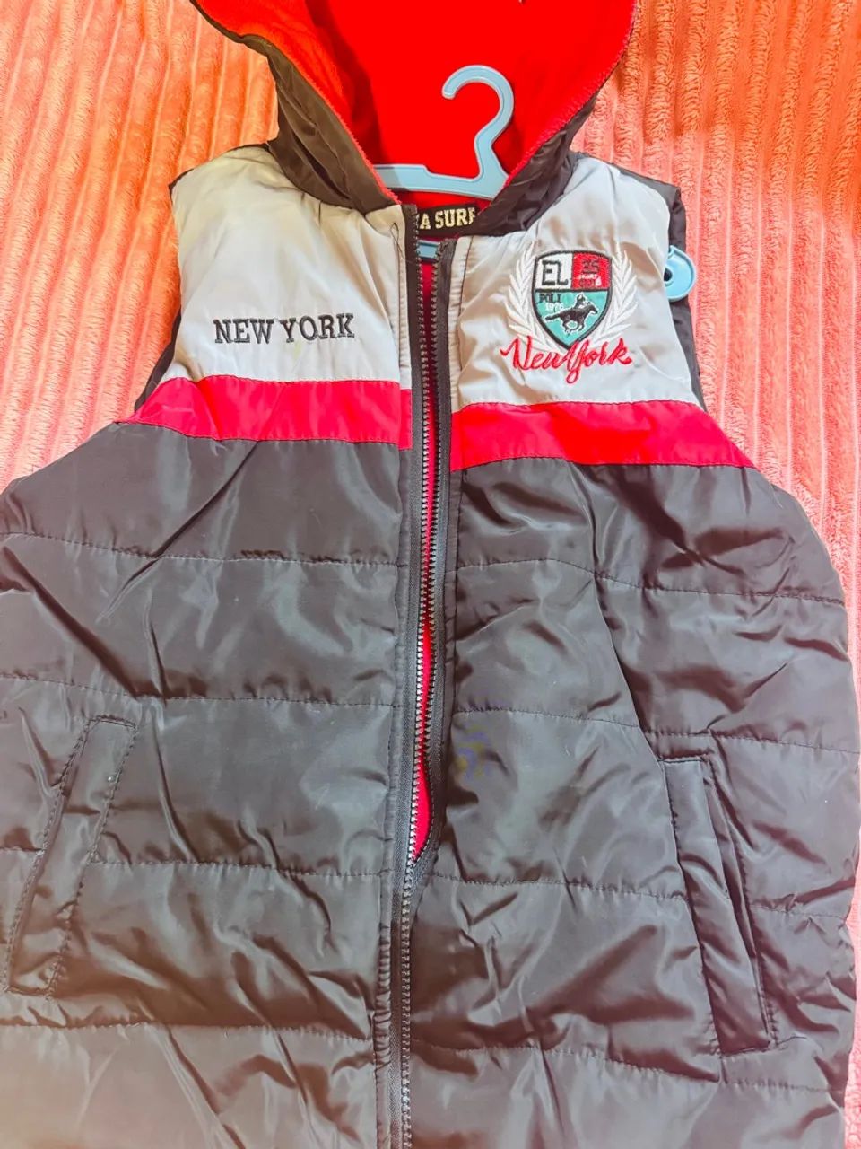 Colete Infantil Estiloso New York