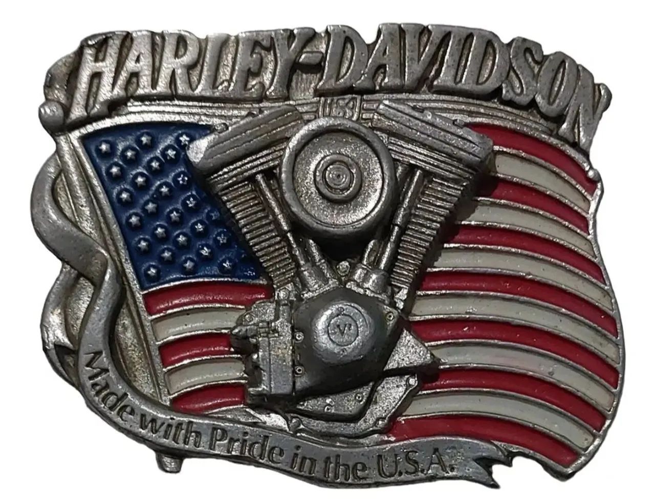 Fivela de cinto Harley-Davidson USA 1991 - Foto 2