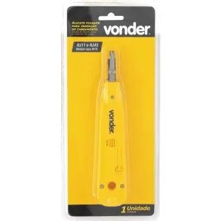 ALICATE FIXADOR DE INSERCAO DE CABEAMENTO VONDER - Foto 3