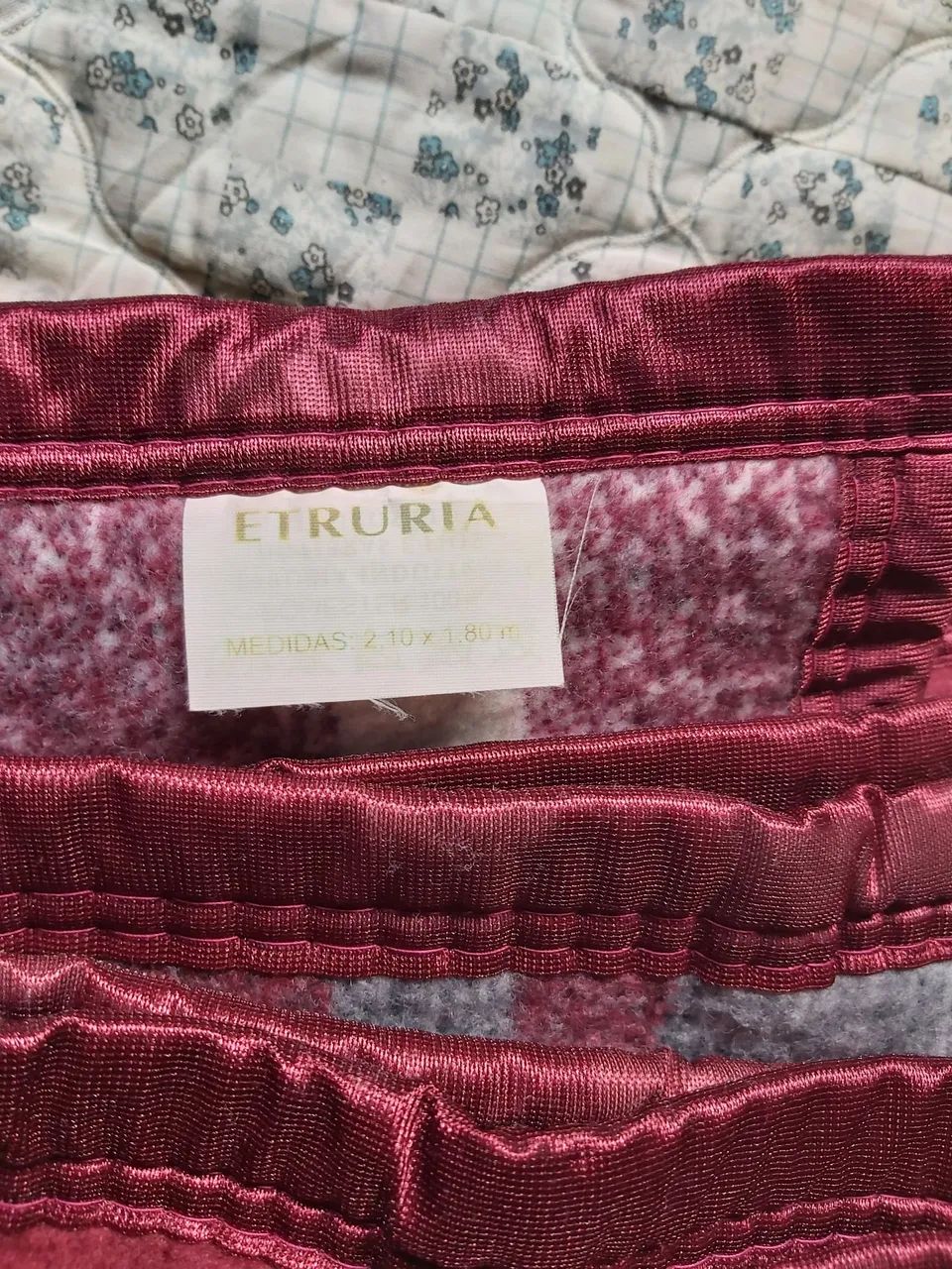 Cobertor de cama em tecido xadrez - Foto 3