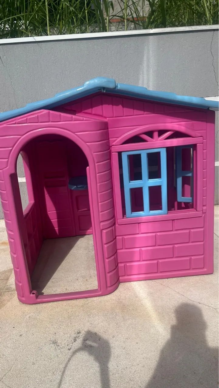 Casinha de Brincar Infantil Rosa