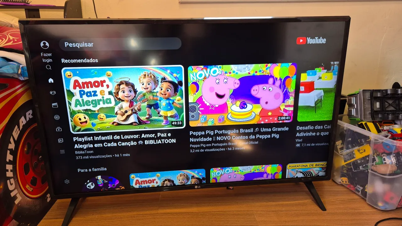 TV LG smart 43 polegasas
