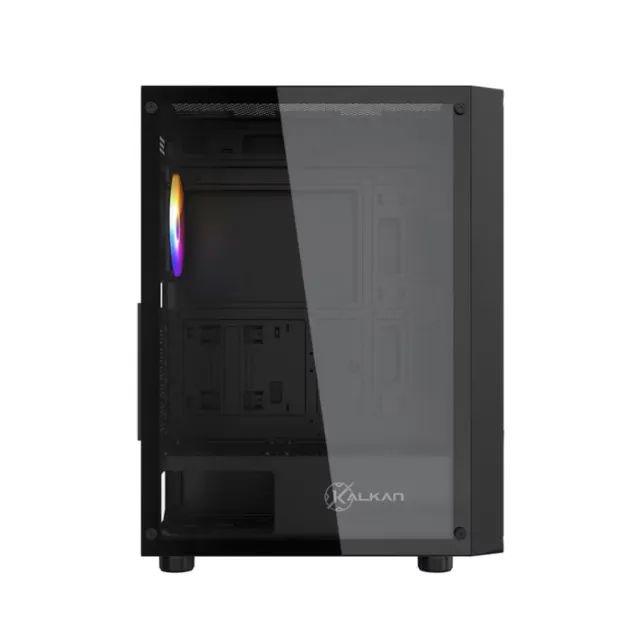 Gabinete Gamer Joturn - 4x Fans ARGB - Kalkan - NOVO - Foto 2