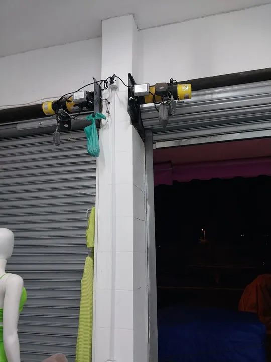 Portas de aço eletrônica para loja - Foto 6