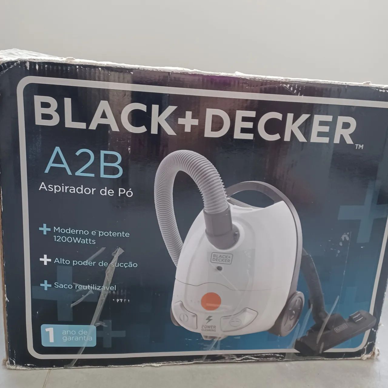 Aspirador de Pó Black+Decker A2B 1200W